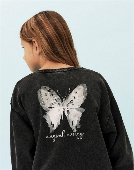 NKFLiva Box Sweatshirt - Black 